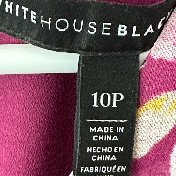 A dress by WhiteHouse/Black Market. Size 10p. Light weight crepe material. - Picture 4 of 8